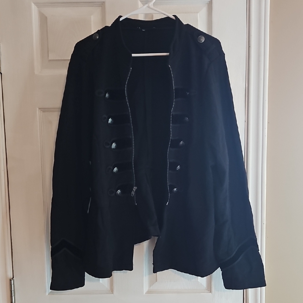 Black Military Style Jacket